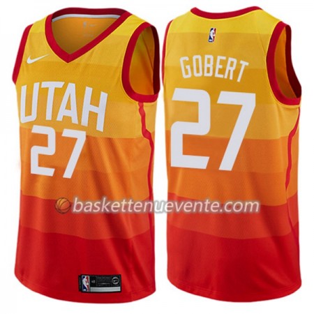 Maillot Basket Utah Jazz Rudy Gobert 27 Nike City Edition Swingman - Homme